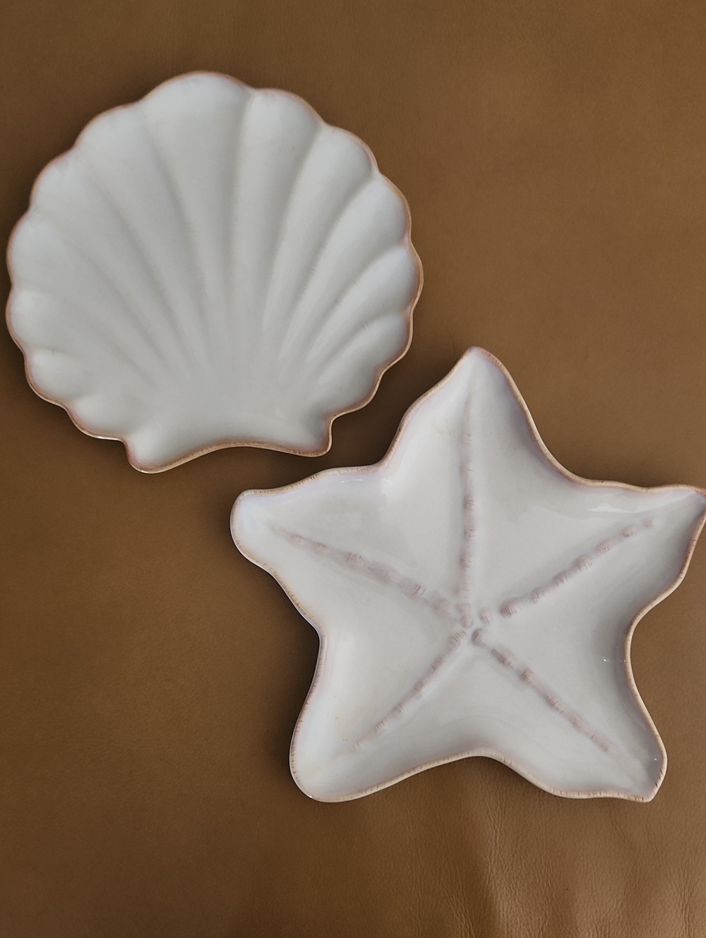 SONOMA Nautical Sand Starfish Trinket Dishes